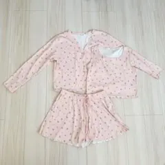 花柄ルームウェア3点セット【ピンク】のサムネイル