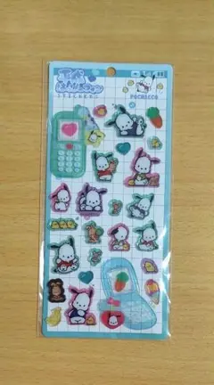 平成ハッピーフォンステッカー　ポチャッコ