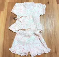 アプレレクール ベビー 甚平 セパレート浴衣 サイズ90 花火柄
