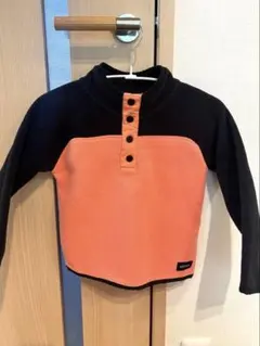 BURTON フリースジャケット オレンジ/黒