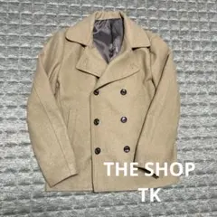 タケオキクチ　メンズ　Ｐコート　ベージュ　Ｌサイズ