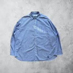 facetasm 23ss BIG SHIRT ストライプ ブルー 4のサムネイル