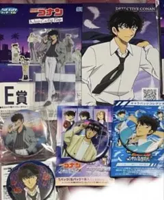 松田陣平 名探偵コナン アクリルスタンド 缶バッジ ミッドナイトcool