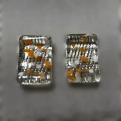 箸置き(ガラス)水玉模様 2個セット