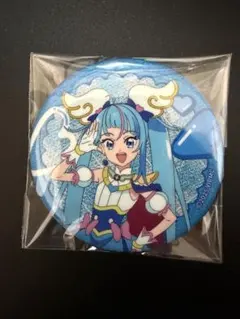 映画キミとアイドルプリキュア タワレコカフェ キュアスカイ 缶バッジ