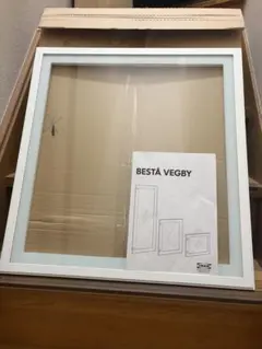 IKEA BESTÅ ベストー　VEGBY ガラス扉 60×63 未使用