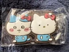 ちいかわ × サンリオ なかよしラバーマスコット キティ ハチワレ