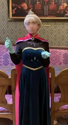 エルサ アナ雪 仮装 戴冠式 コスプレ 全セット 大人 ディズニー