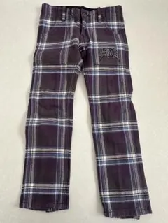 HYSTERIC MINIチェック柄スリムフィットパンツ