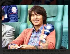 ラストシンデレラ藤木直人着用パープル＆イエローシャツSサイズ