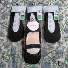 フットカバー 靴下 4足セット