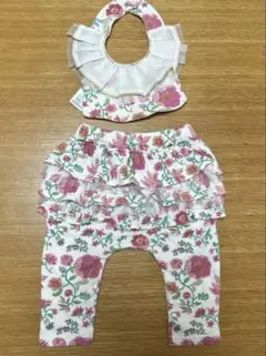 Haruulala ハルウララ　パンツ　スタイ　セット　70〜80のサムネイル