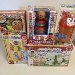 アンパンマン　ワンワン　おもちゃセット　5点