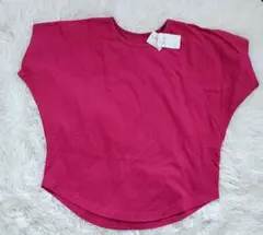 ​【新品タグ付】ニッセン キッ 半袖Tシャツ 130 140 ピンク 綿100%のサムネイル
