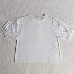 KHALITA パフスリーブ Tシャツ ホワイト L