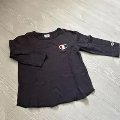 Champion 黒 長袖Tシャツ 140サイズ