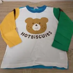 HOTBISCUITS 長袖Tシャツ クマ柄 マルチカラーのサムネイル