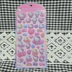 【正規・即日発送】 コットンパフィーシール　サンリオ3枚セット