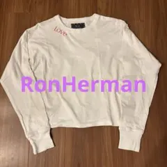 【Ronherman】　ホワイト　カットソー