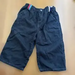 140サイズ 黒 ハーフパンツ