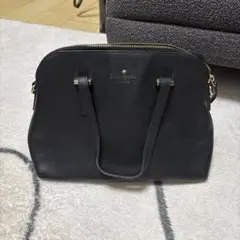kate spade ブラック ハンドバッグ