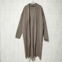 UNIQLO ユニクロ　スフレヤーン ニットコート　ポケットあり