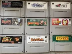 スーパーファミコン　カセット　まとめ売り　ソフト