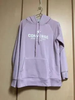 CONVERSE プルオーバーパーカー ピンク L
