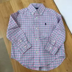 ラルフローレン チェックシャツ　3T
