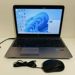 Y298 HPノートパソコン i5 SSD高速Windows11オフィス付き