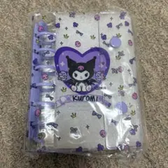 クロミ　サンリオ　シール帳　A7クリアバインダー　リフィル付き