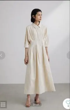 STYLEMIXERリネンタックシャツワンピース