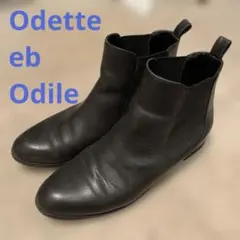 『未使用級』オデットエオディール サイドゴアブーツ ブラック トラックソール 2025年最新】odette e odile サイドゴアの人気アイテム - メルカリ