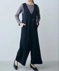 iedit オールインワン リブトップス セット