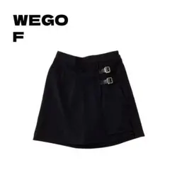 【新品】WEGO ウィゴー サイドベルトラップスカパン ブラック F