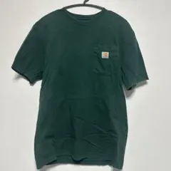 S カーハート ポケット 半袖 Tシャツ ハンターグリーンのサムネイル