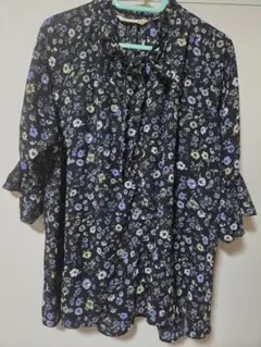 Paul & Joe 花柄五分袖ブラウス【UNIQLOコラボ】