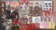 ツイステ　シール、ステッカー、ポストカード等　エース、デュース