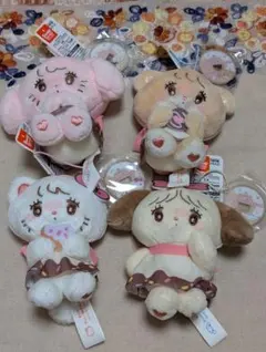 mikko×Sanrioキャラクターズドーナツマスコットキャミーラテムーススフレ