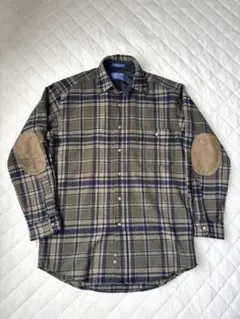 90s 00s PENDLETON ネルシャツ　USA製　グリーン系
