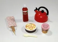 リーメント　ミニチュア　コンビニご飯セットのサムネイル