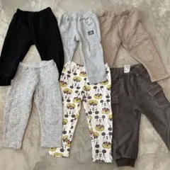 （大幅値下げ）ベビー用パンツ ズボン まとめ売り6点90cm95cm