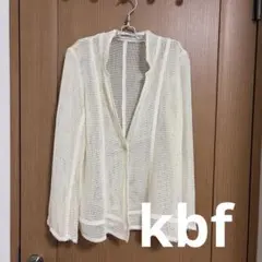 美品　kbf メッシュ　カーディガン　ジャケットFのサムネイル