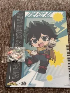 くら寿司　ヒロアカ　クリアーシート マグネット 緑谷出久 僕のヒーローアカデミア