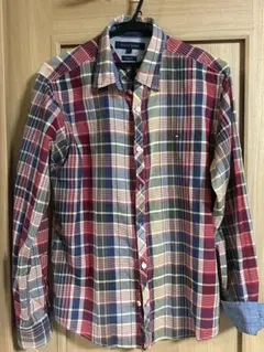 トミーフィルフィガー ヴィンテージフィット 長袖シャツ XL 薄手のサムネイル