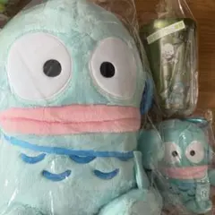 はぴだんぶい2026年当たりくじ ハンギョドン ぬいぐるみ マスコット2点