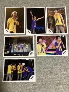 嵐　写真　公式　6枚　大野智　櫻井翔　相葉雅紀　二宮和也　松本潤