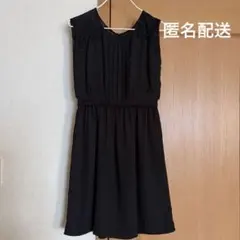 ブラックフォーマル　ノースリーブワンピース　ひざ丈ワンピース　匿名配送