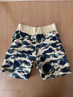 A BATHING APE カモ柄 カーゴショーツ Mサイズ