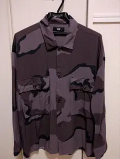 HARE カモフラージュ 長袖シャツ